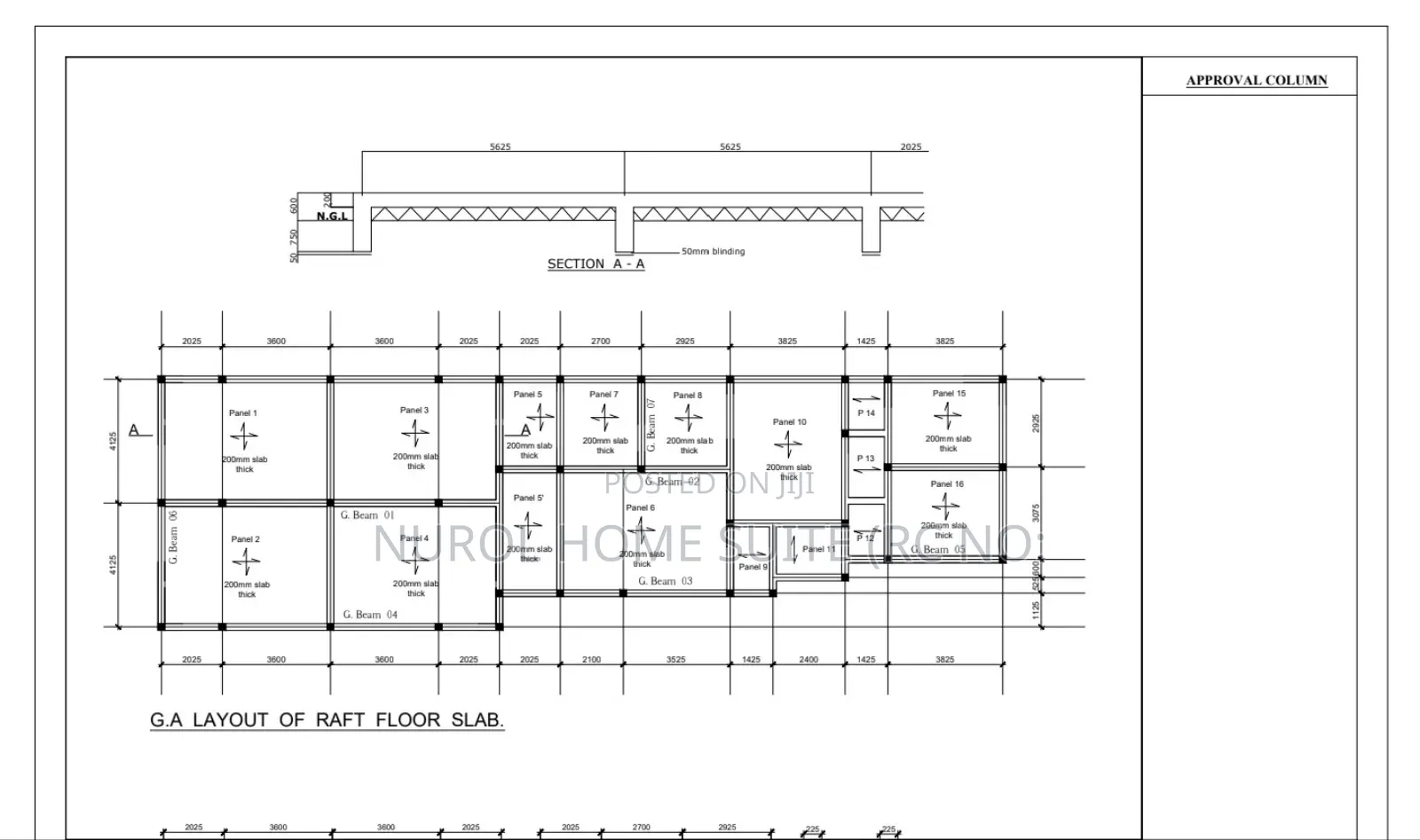 Detailed Structural Drawing(RC;3270183)