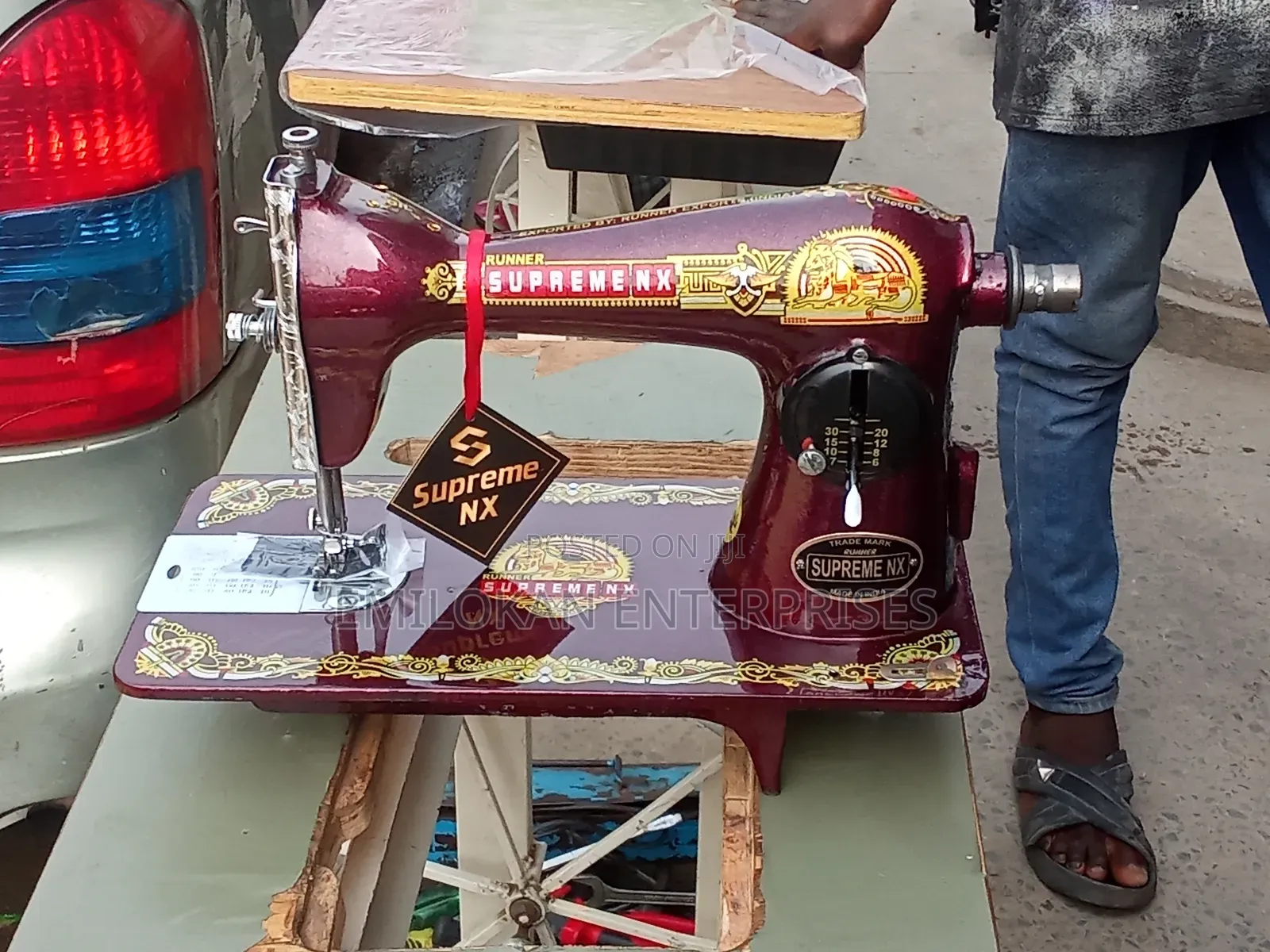Manual India Leather Machine Supereme Nx