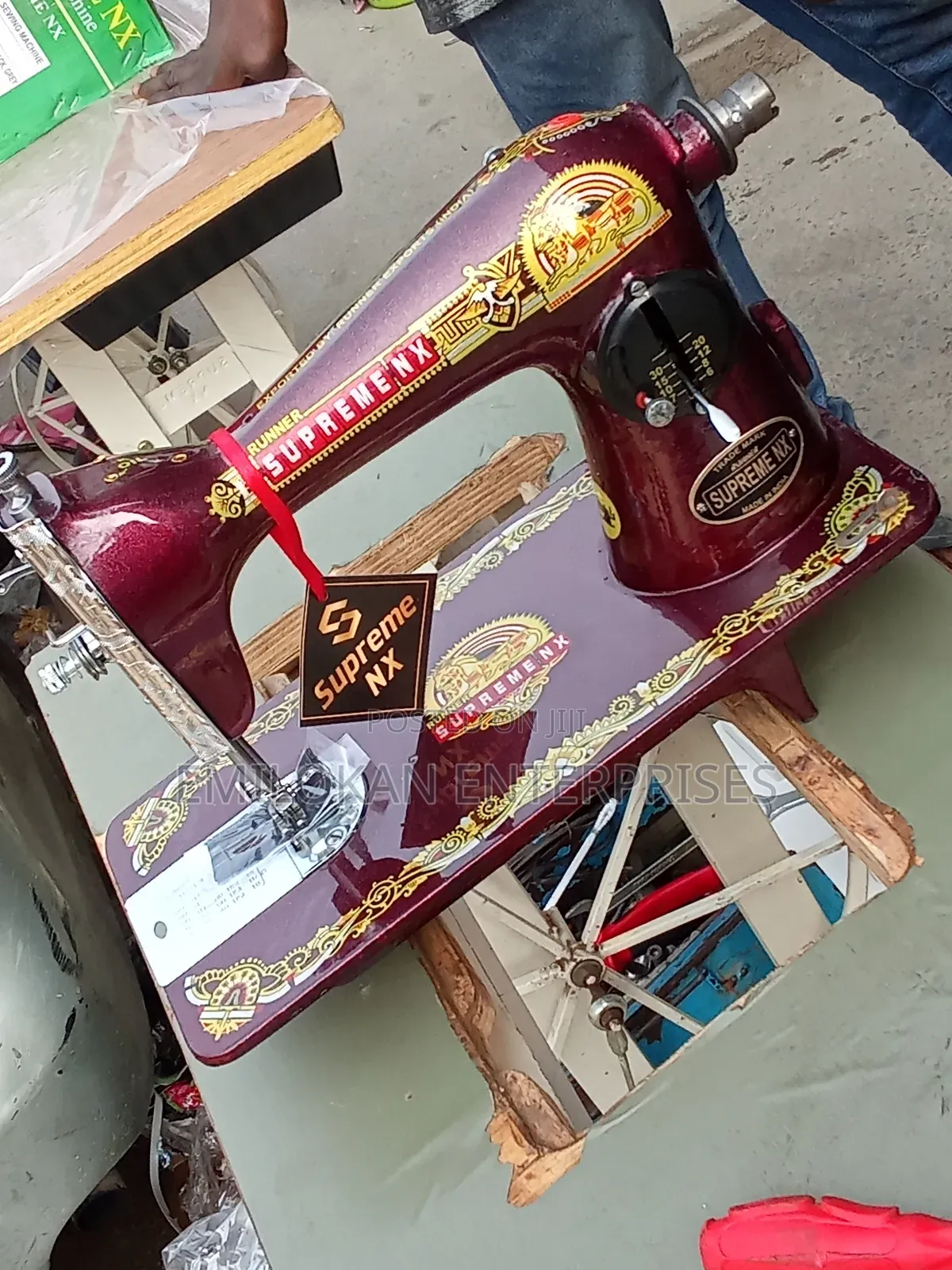 Manual India Leather Machine Supereme Nx