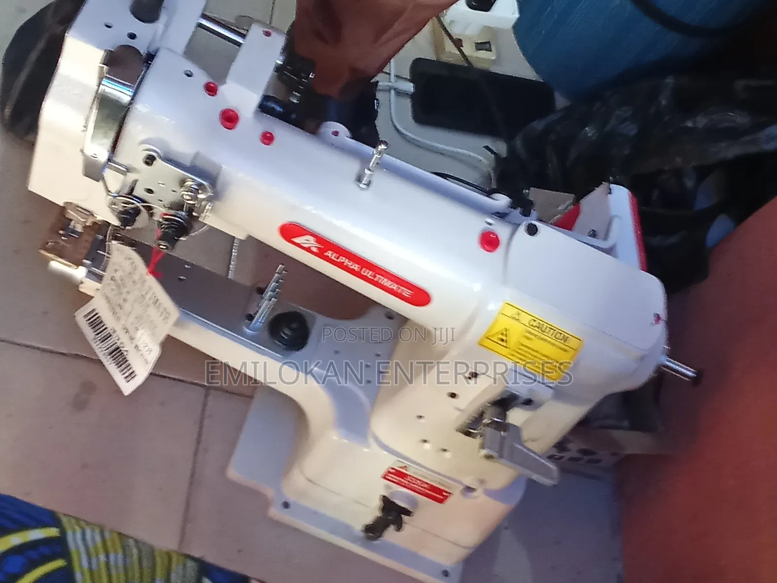 Industrial Alpha Untimate Cylinder Bed Machine for Leather