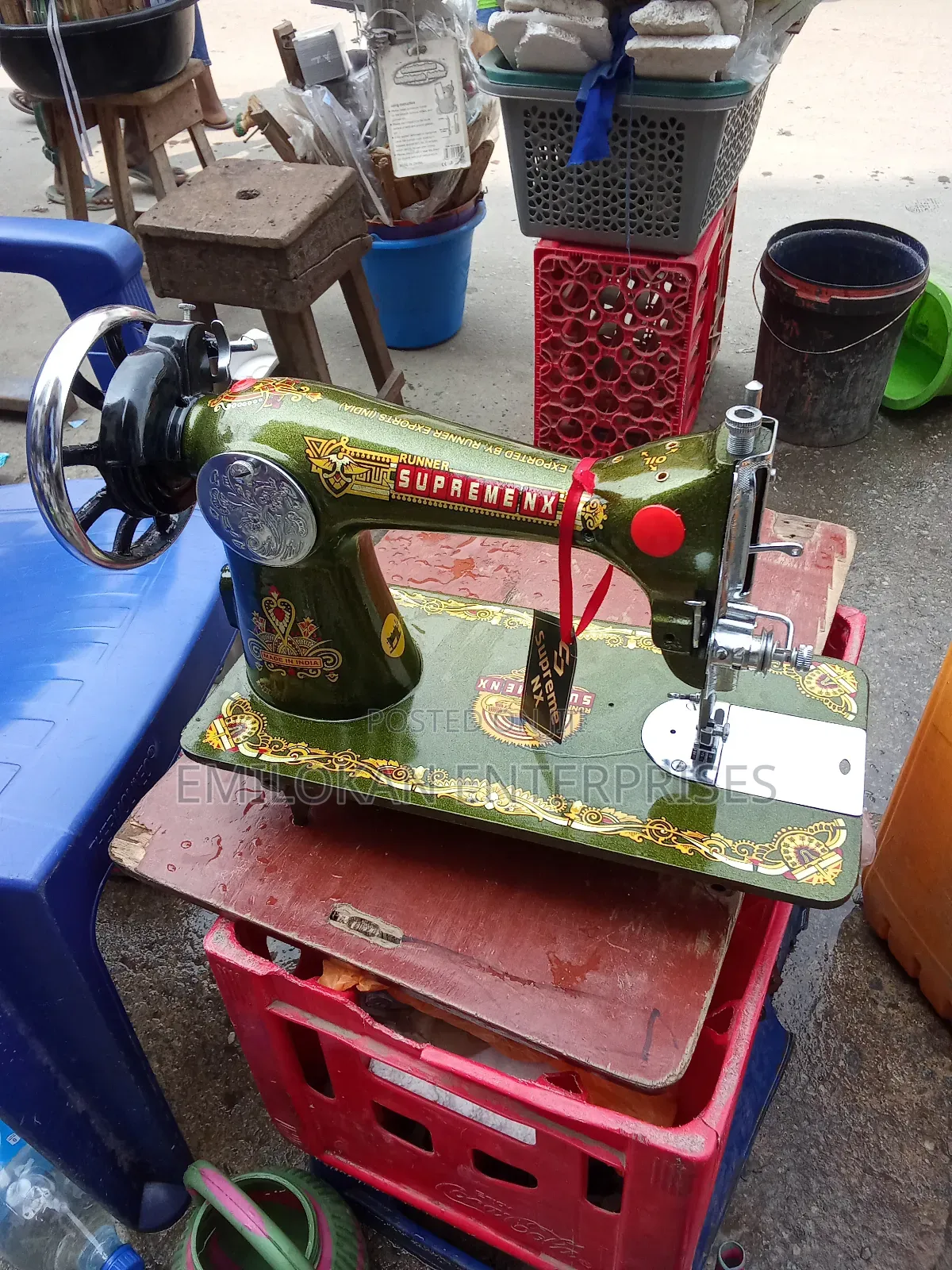 Manual India Leather Machine Supereme Nx