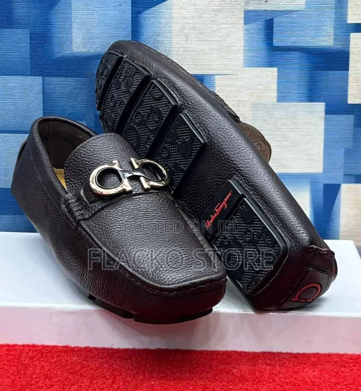 Original Salvatore Ferragamo Drivers Shoes