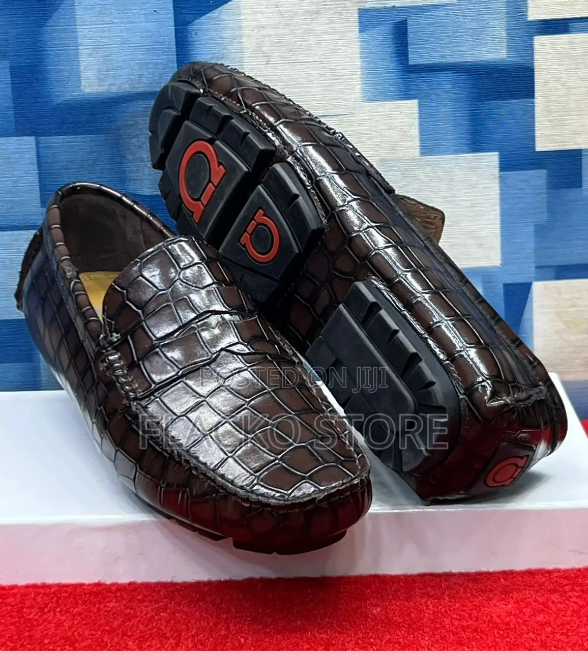 Original Salvatore Ferragamo Drivers Shoes