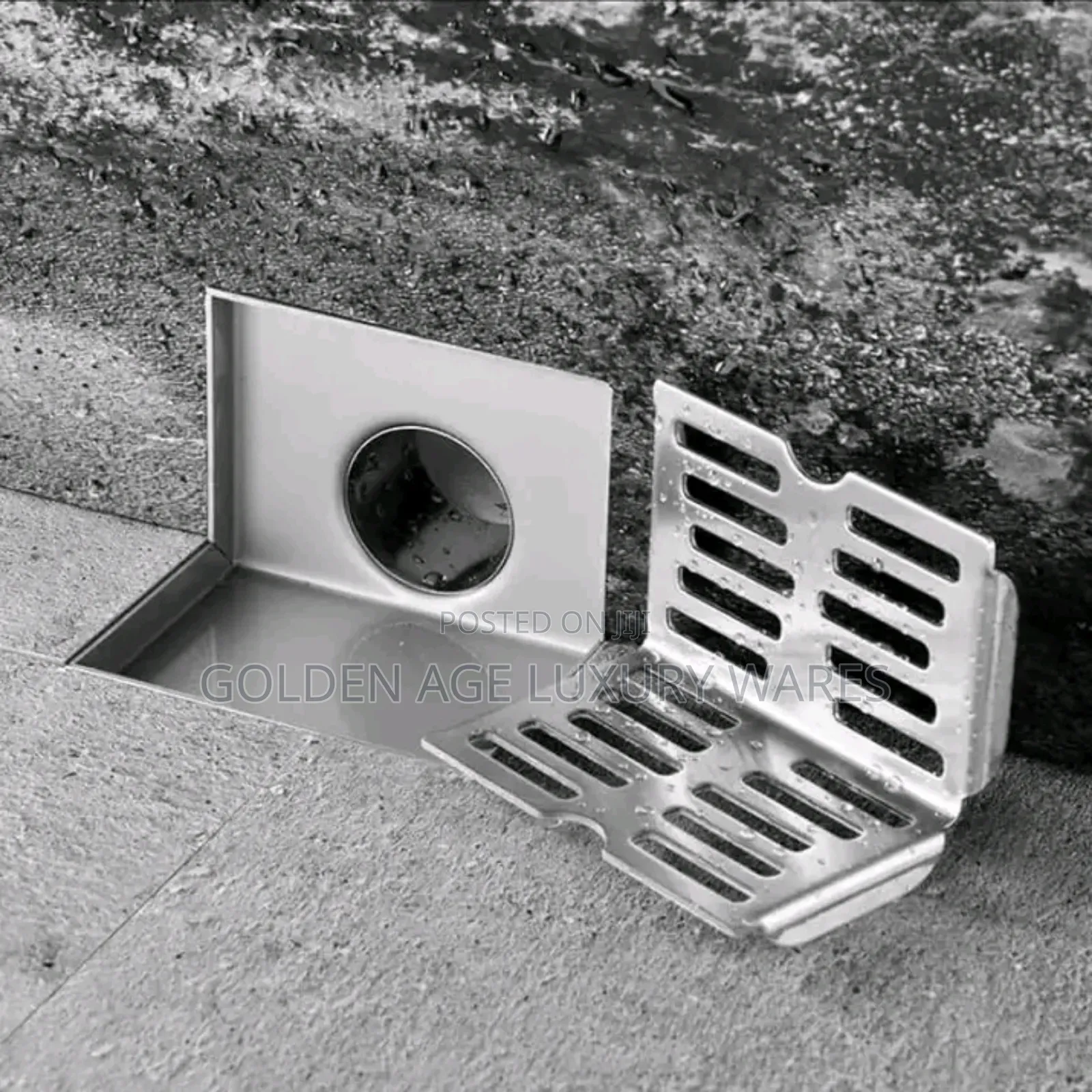 Wall to Floor Angle Drain