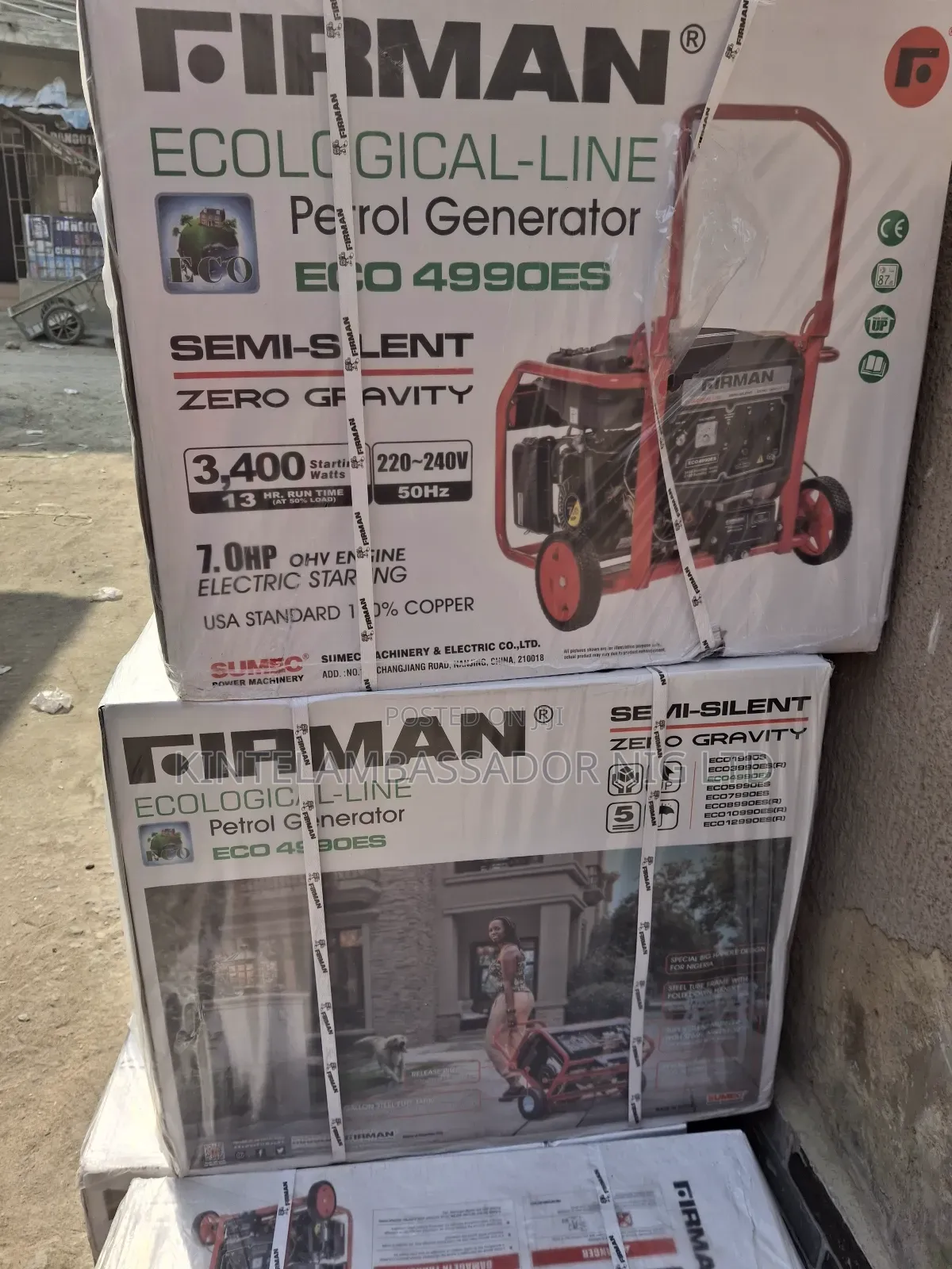 Fireman Generator- 3.5kva-4990