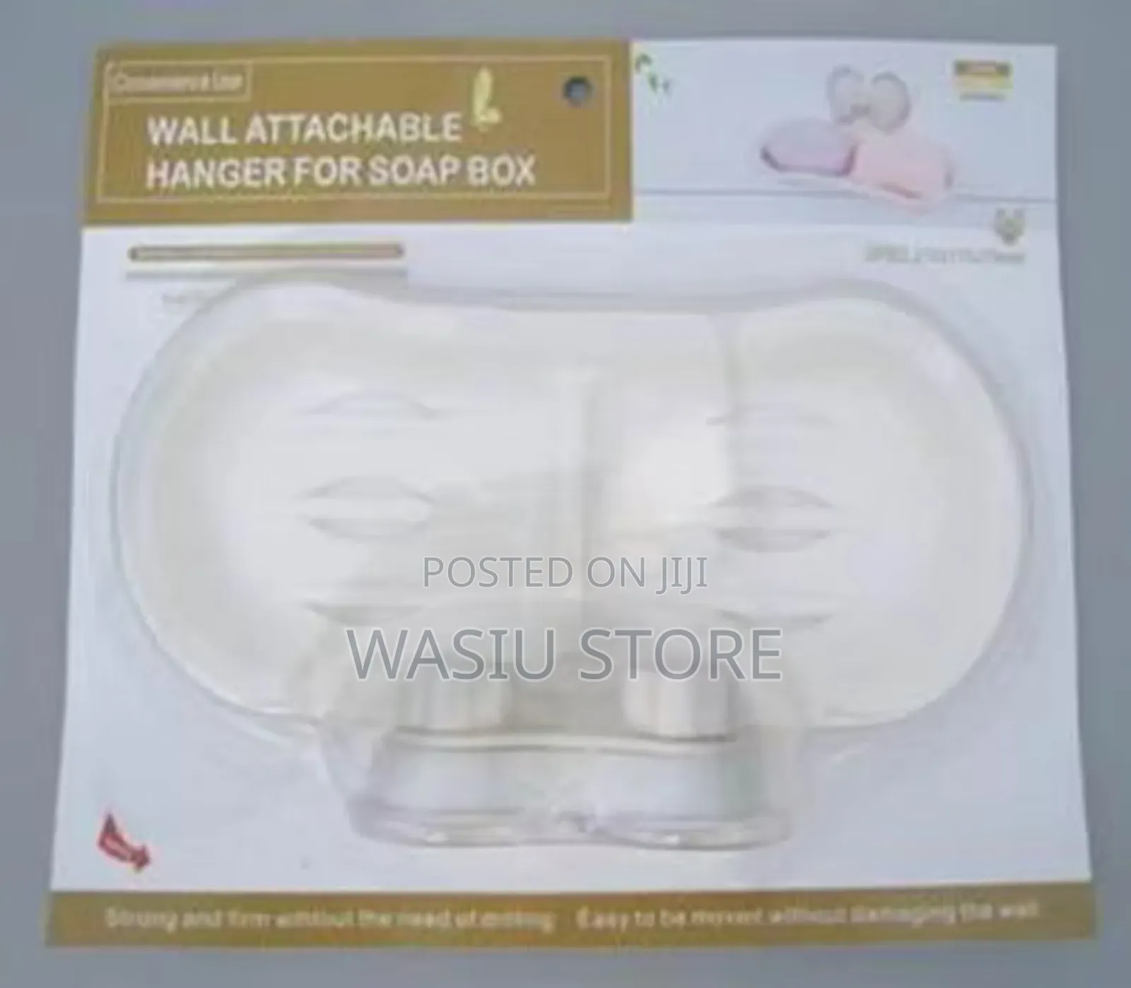 Wall Attachable Hanger for Soap - Double Box