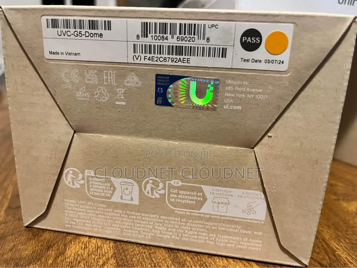 Ubiquiti Uvc G5 Dome