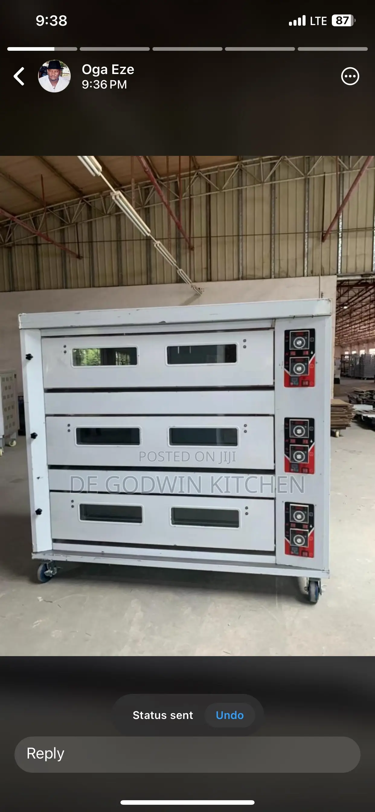 Half Bag Bread Oven