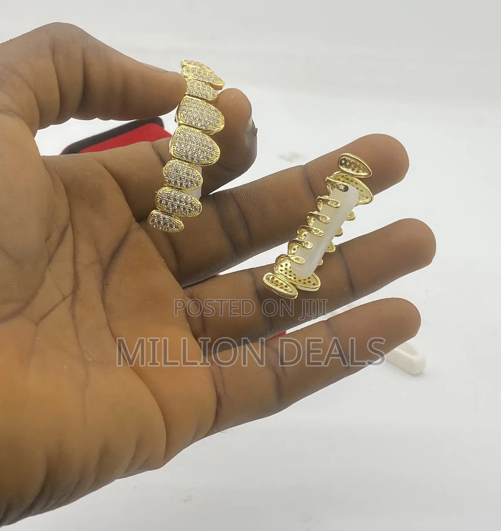 Iced Stones Gold Men’S Teeth Grills