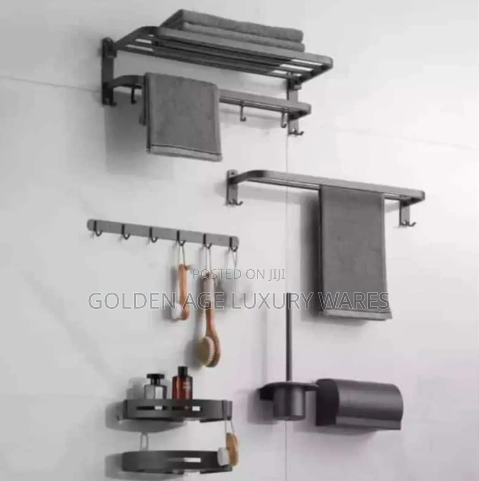 6 Sets Bathroom Accessories