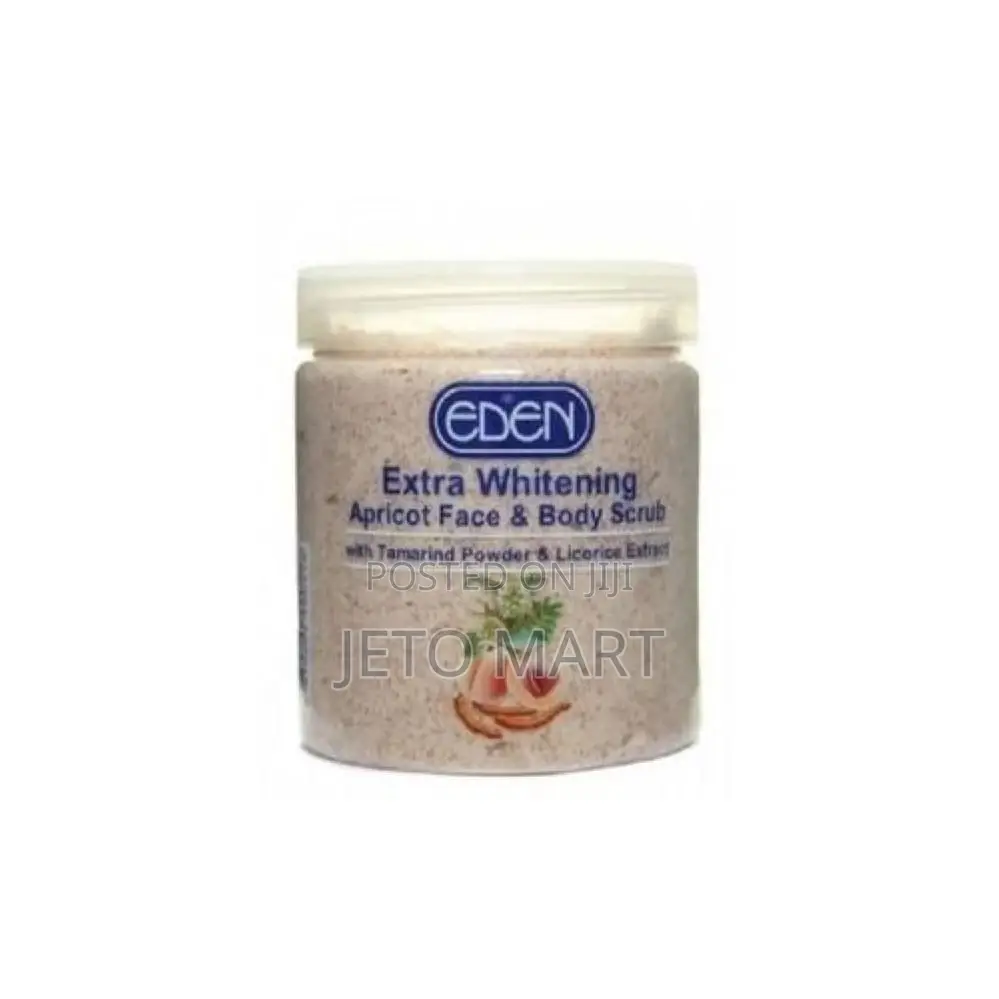 Eden Extra Whitening Apricot Scrub for Face and Body