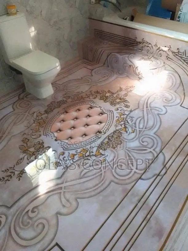 Installation of 3d Epoxy Flooring
