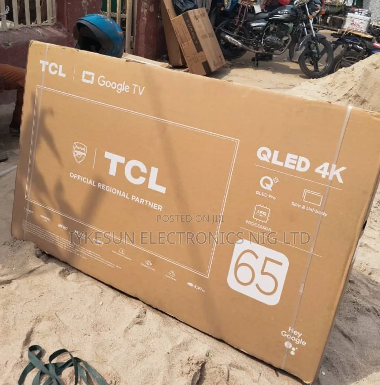 Original TCL 65” TV QLED Pro 4KUHD Smart Netflix Youtube