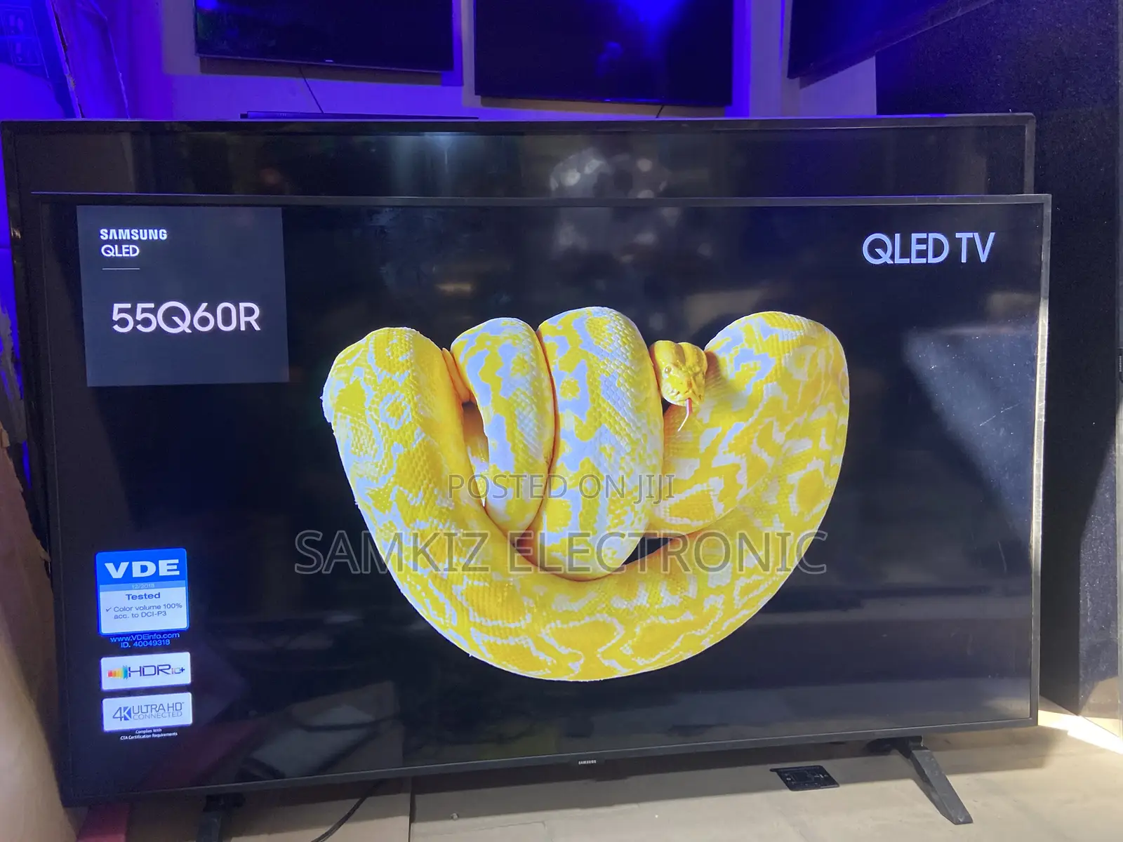 Samsung 55 Inch Qled Smart Tv (Q60r)With Amazing Smart Apps