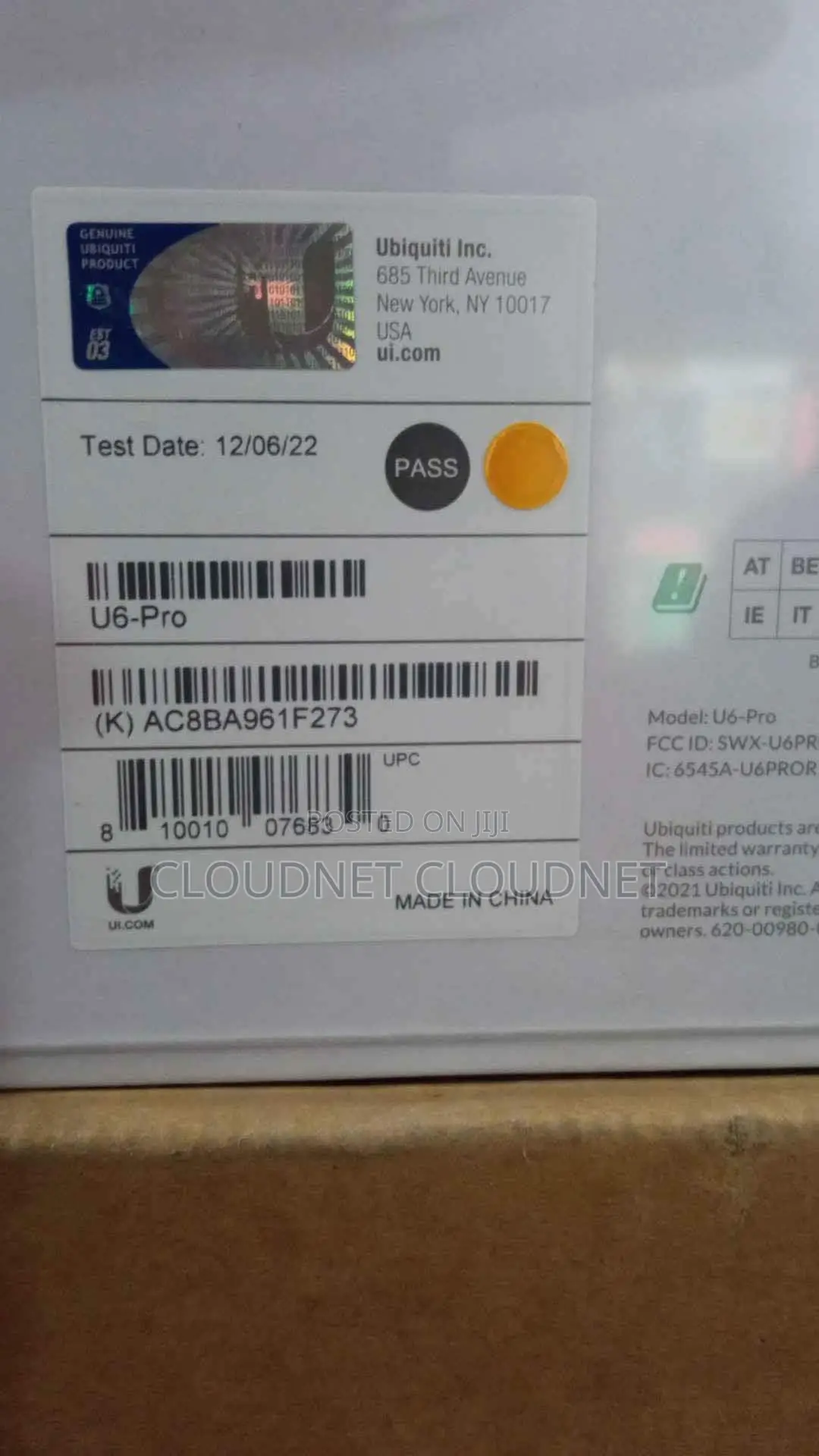 Ubiquiti Unifi 6 Pro