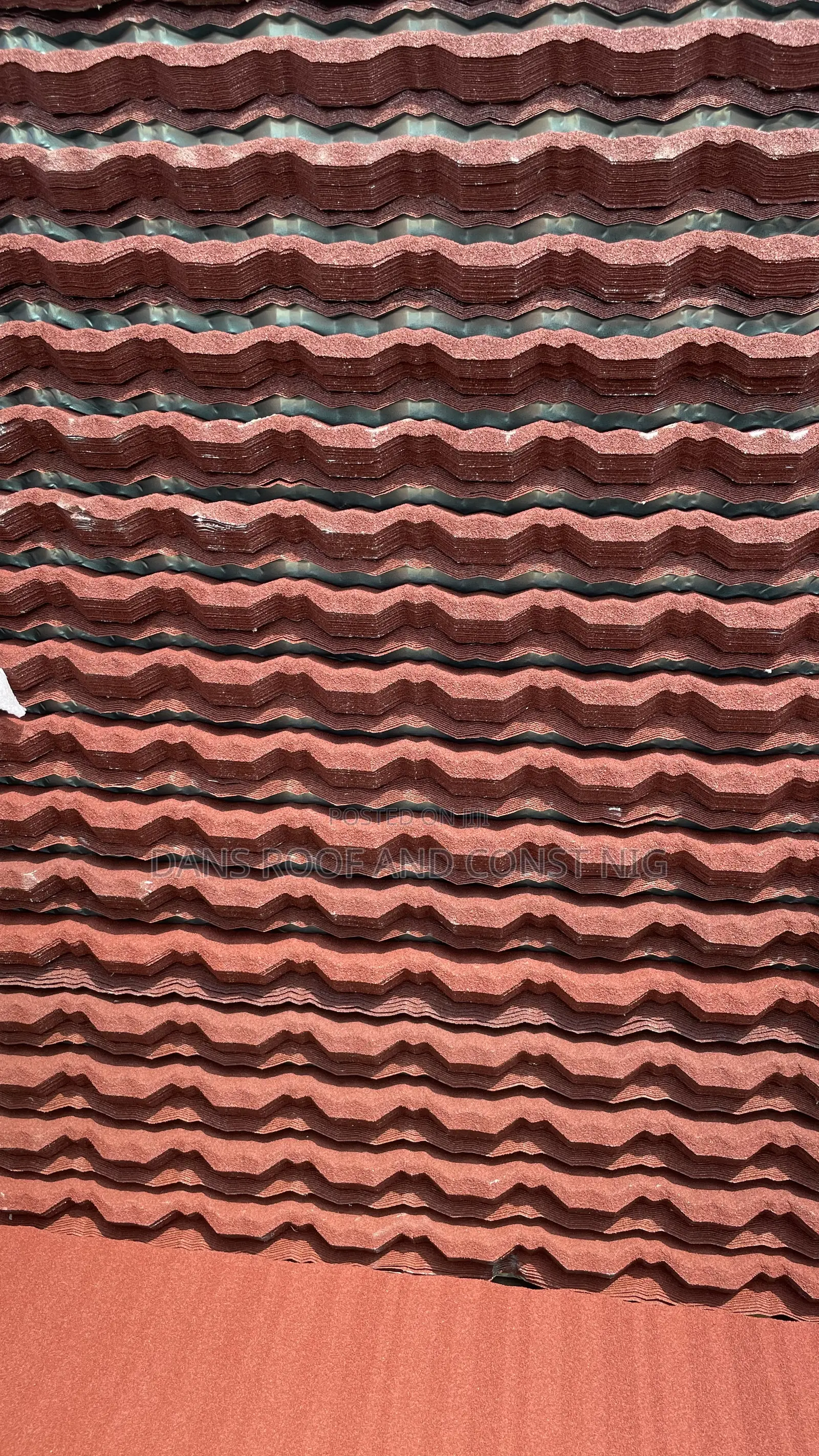 Red Classic Stone Coated Roofing Tiles