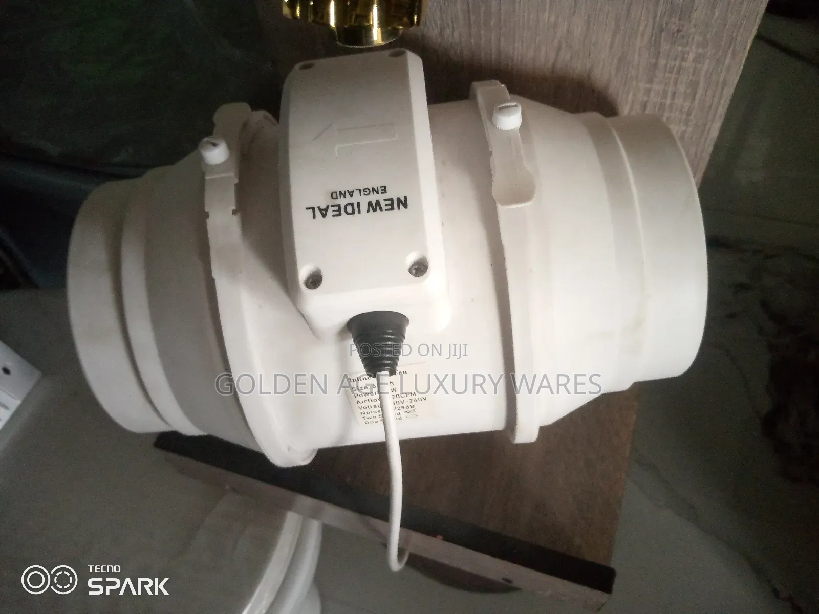 6" in Line Exhaust Fan
