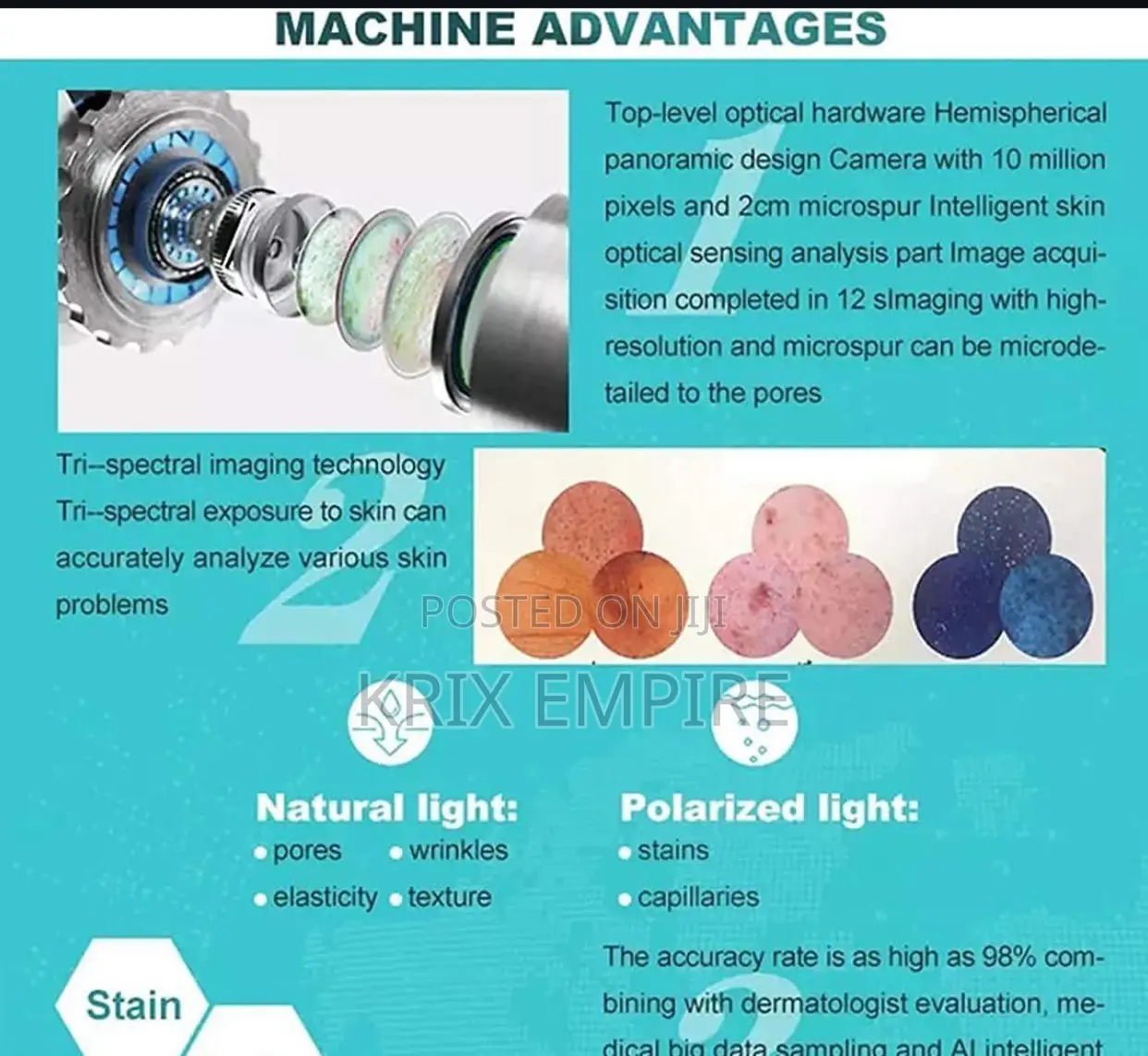 7 in 1 Smart Ice Blue Hydrafacial Machine