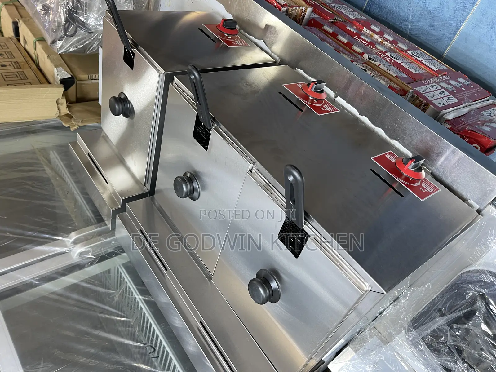 Gas Table Top Deep Fryer