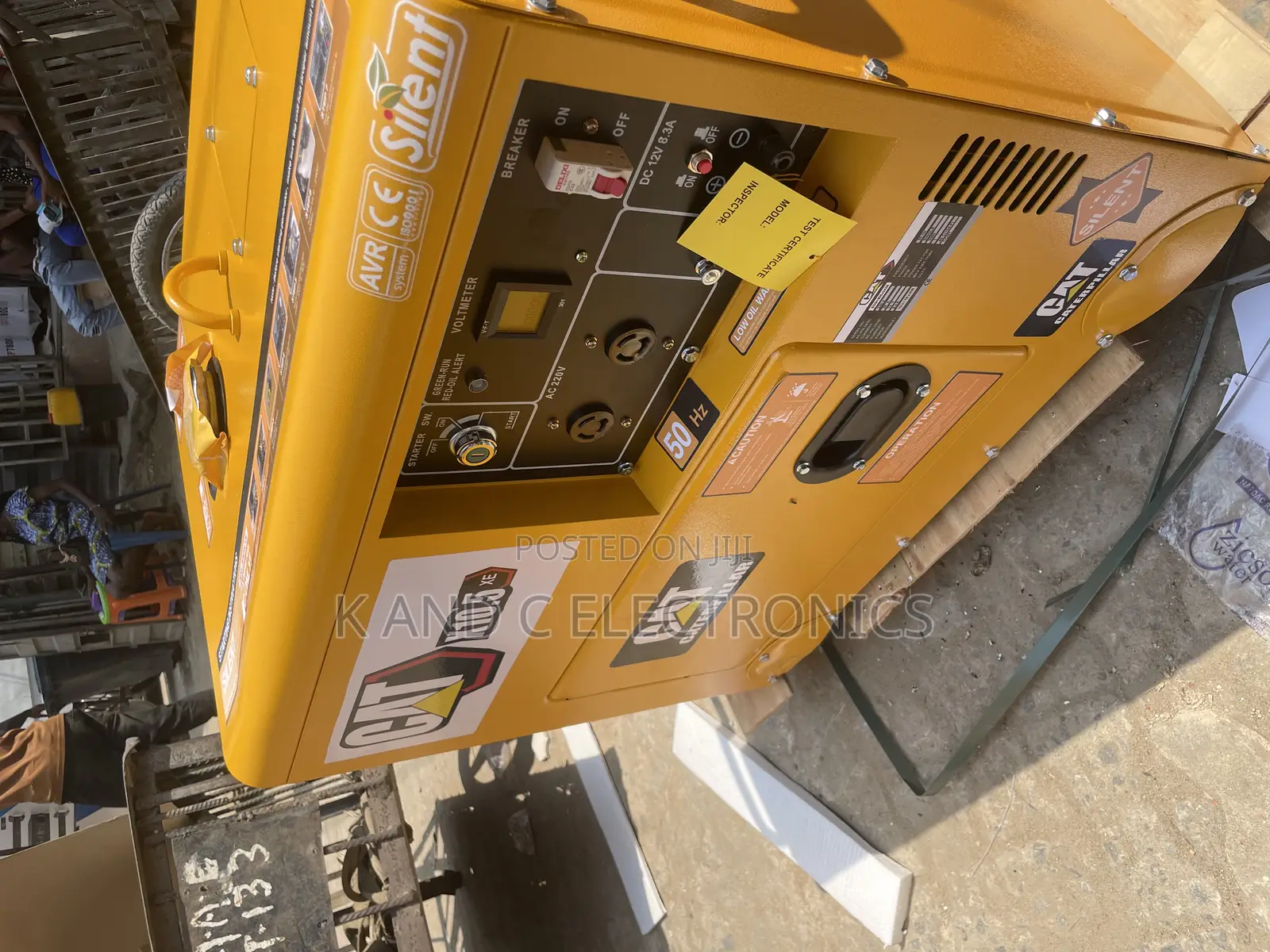 Cat 10kva Soundpoof DIESEL Generator 100%Copper Wire