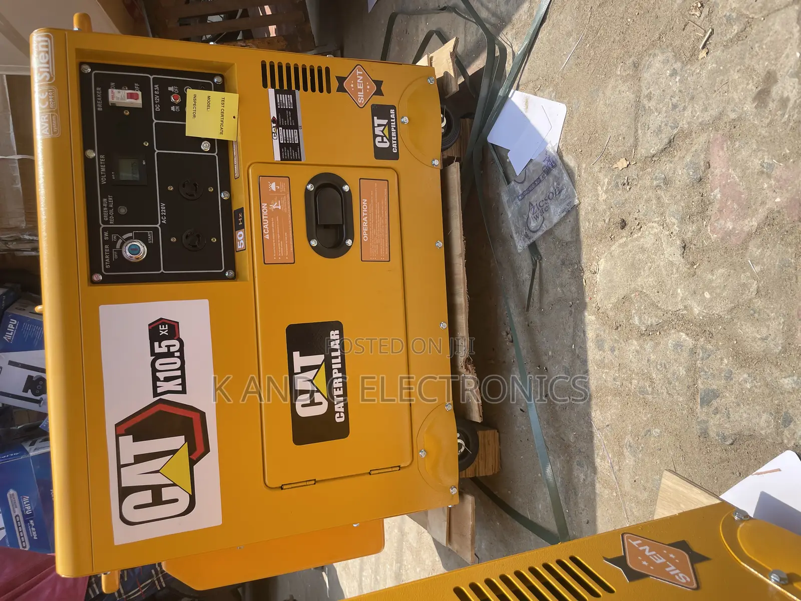 Cat 10kva Soundpoof DIESEL Generator 100%Copper Wire