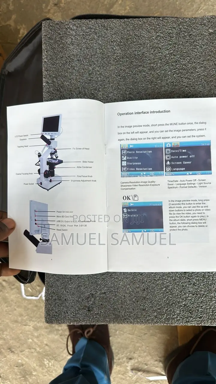 LCD Digital Microscope (SHD2310)