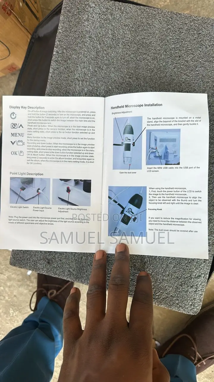 LCD Digital Microscope (SHD2310)