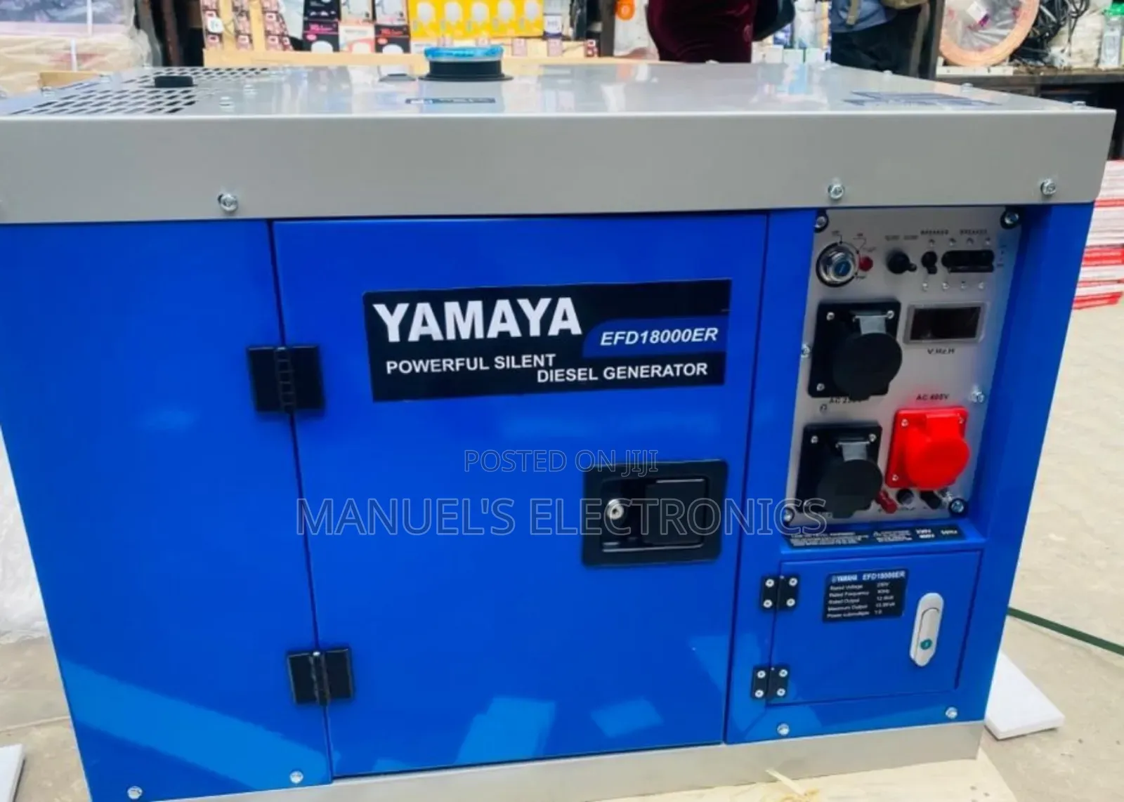 Three Phase Diesel Soundproof Generator 12kva Yamaha