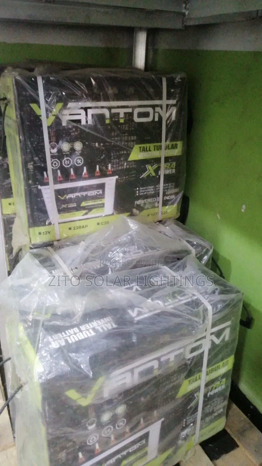 220/230/240ahms Tubular Battery