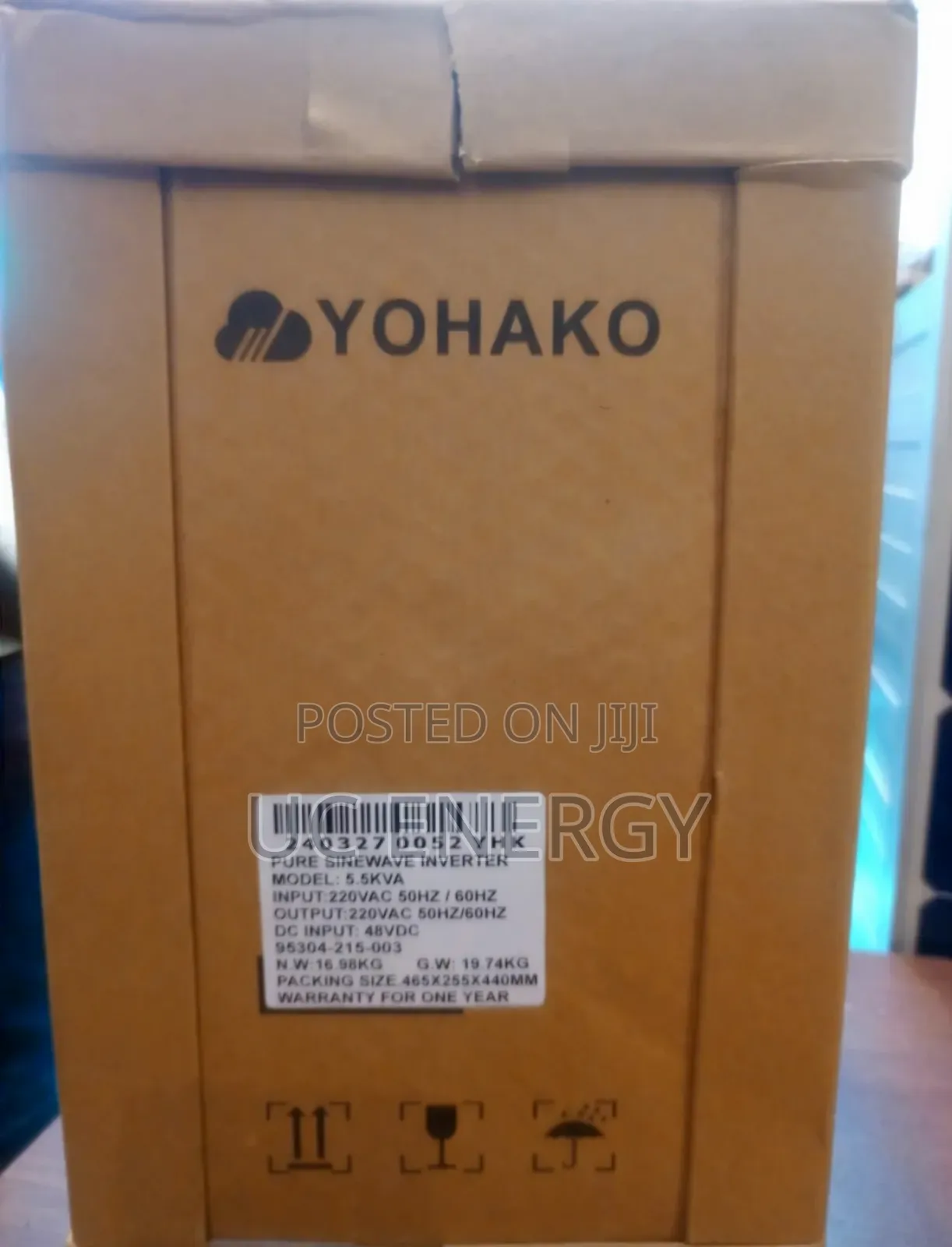 5.5kva YOHAKO INVERTER 24 Volt