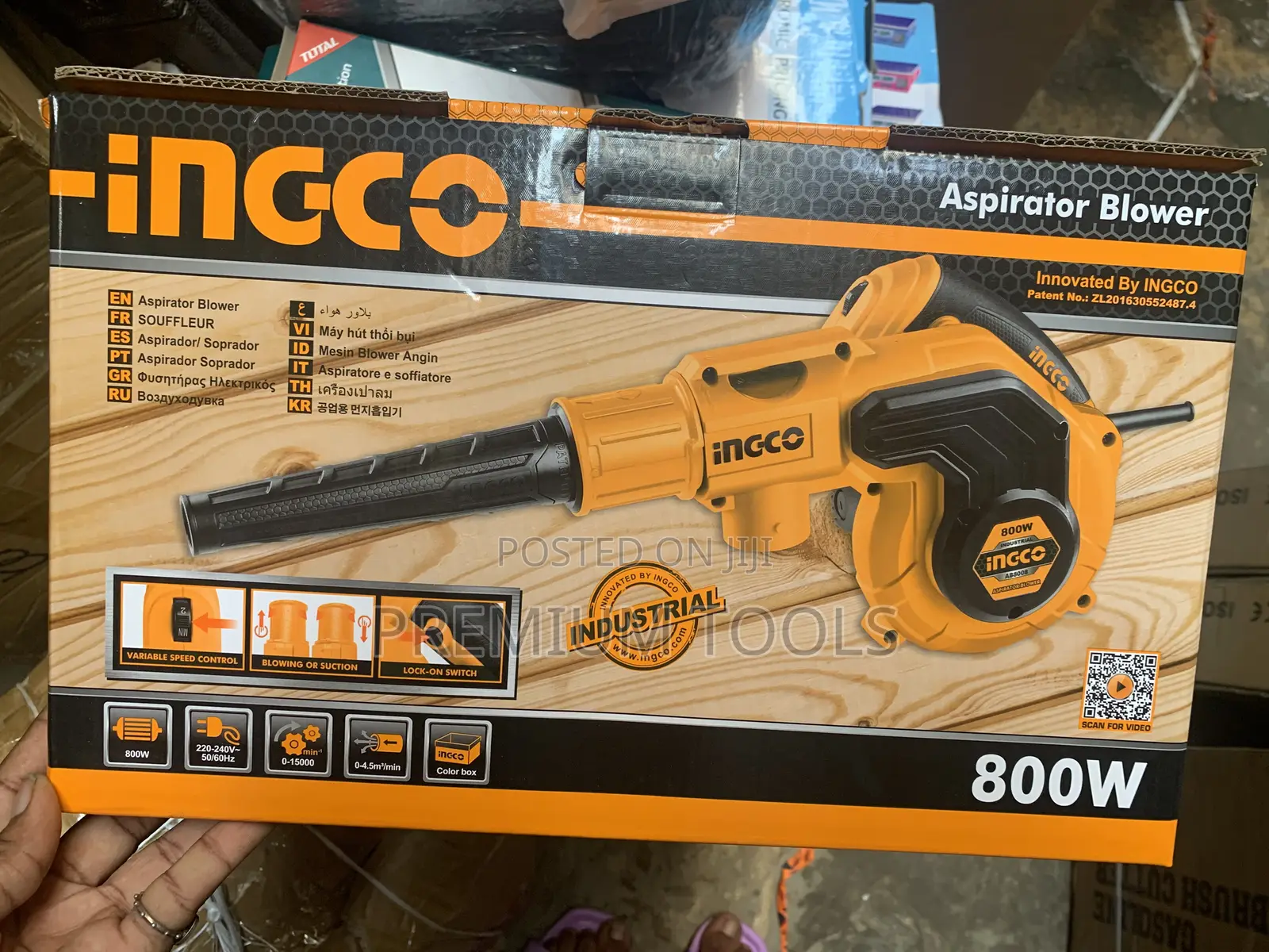 Ingco Aspirator Blower 800w