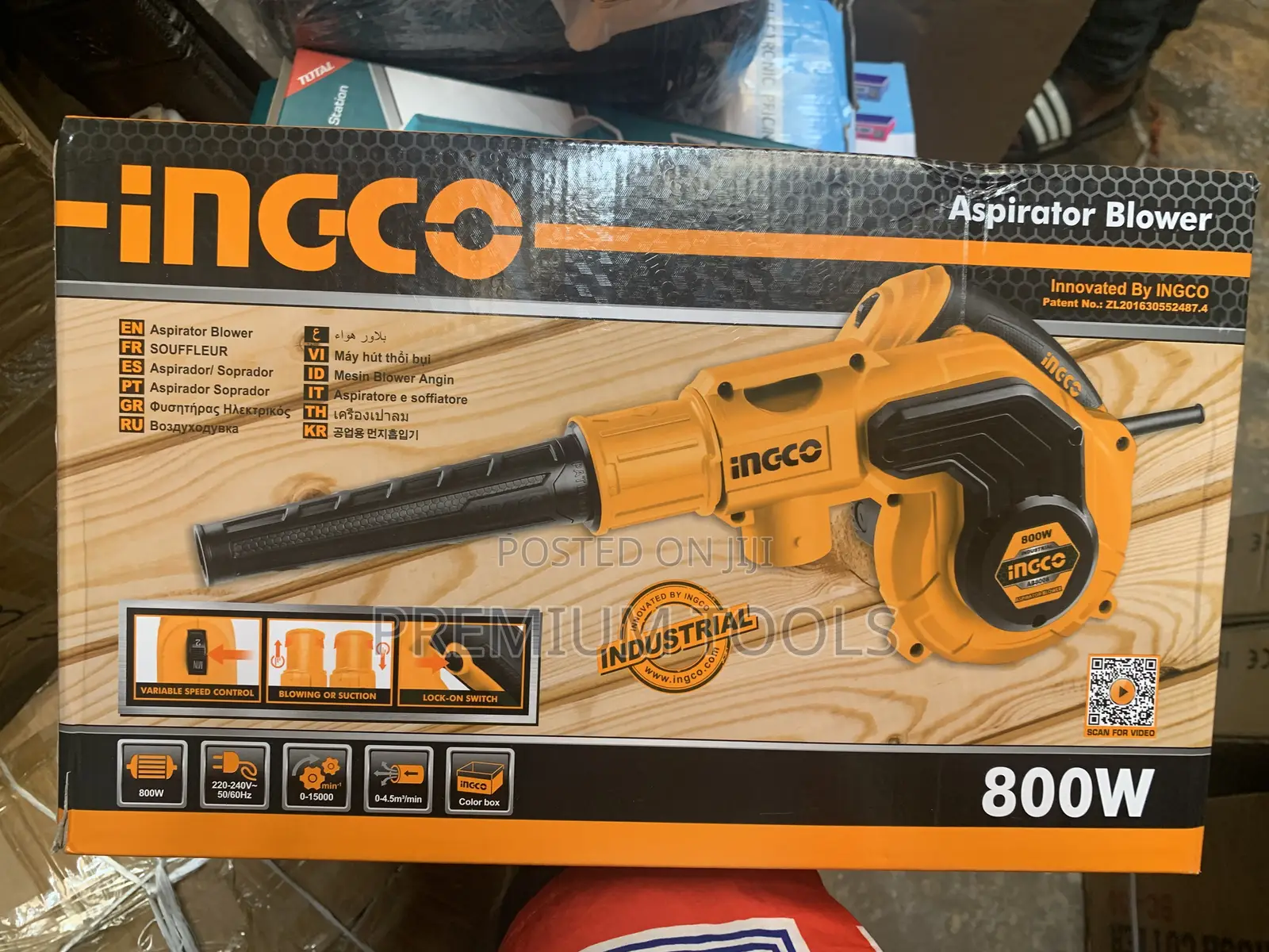Ingco Aspirator Blower 800w