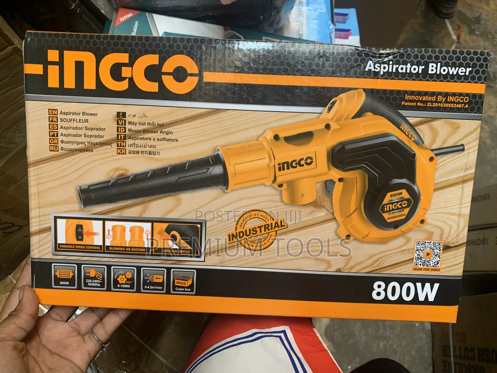 Ingco Aspirator Blower 800w