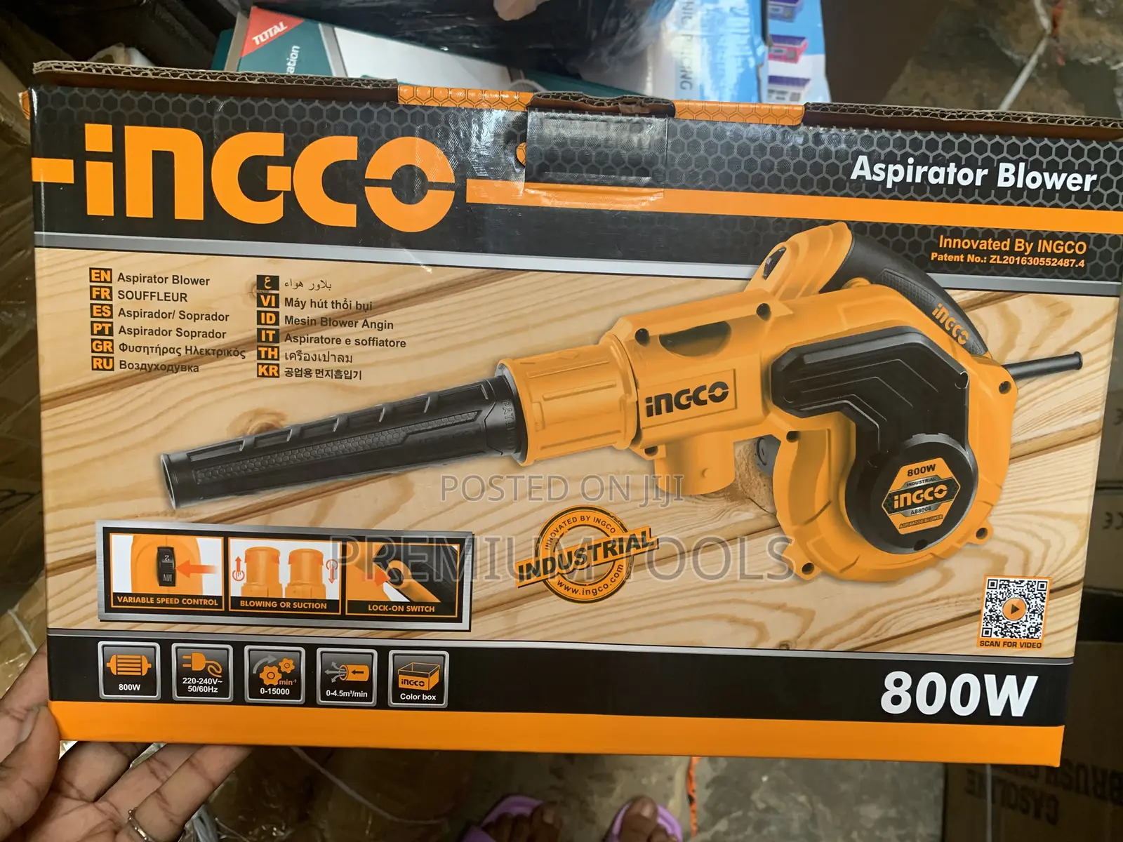 Ingco Aspirator Blower 800w