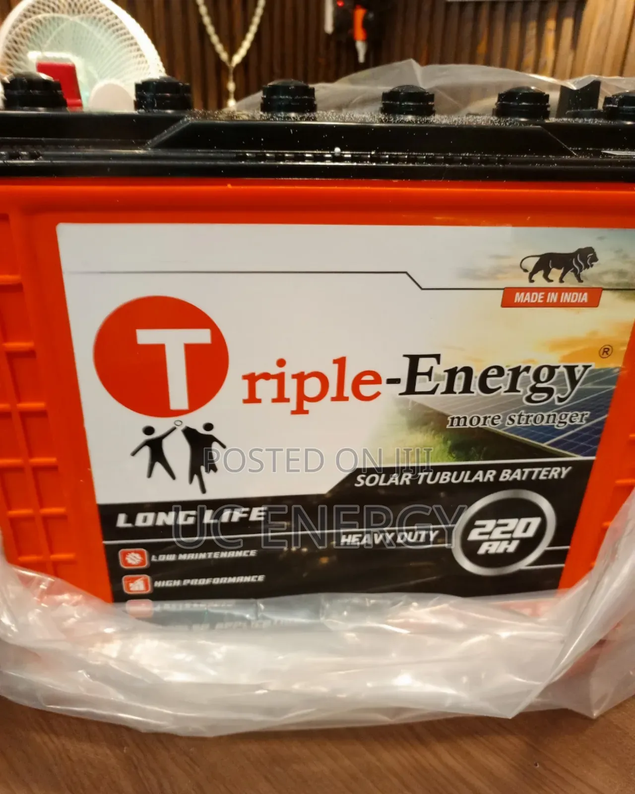 220A Triple-Energy Tubular Battery 12V