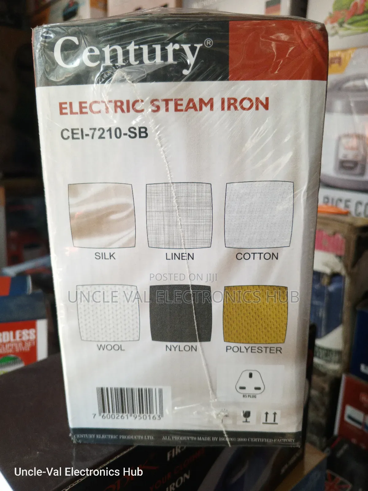 Century Electric Steam Iron