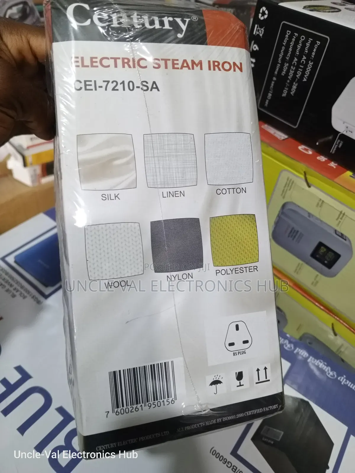 Century Steam Iron Cei-7210-Sa