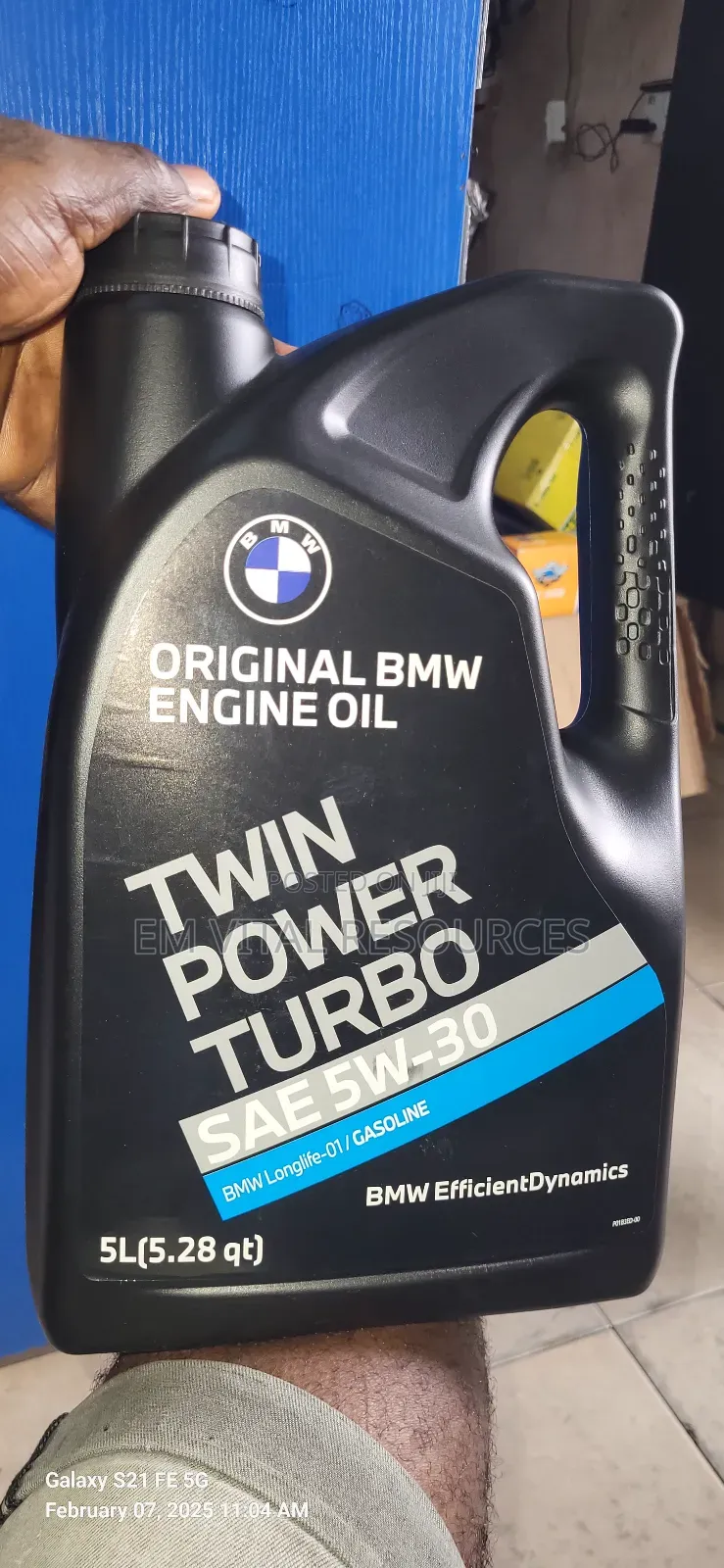 Original BMW Twin Turbo Engine Oil