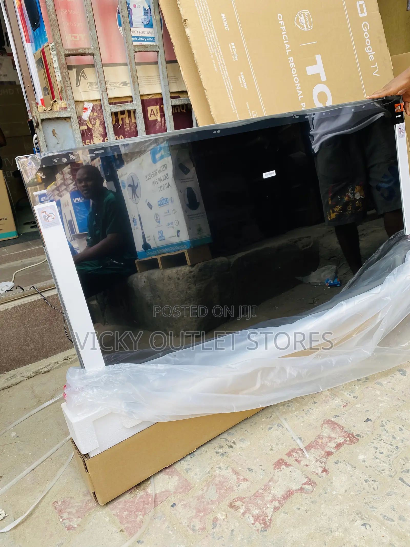 TCL 65”QLED Google Smart Tv