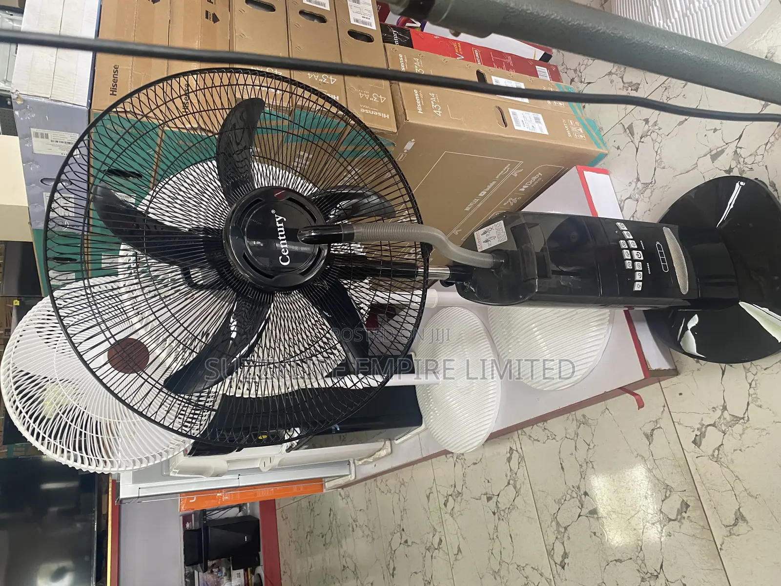 Century Water Mist Rechargeable Fan