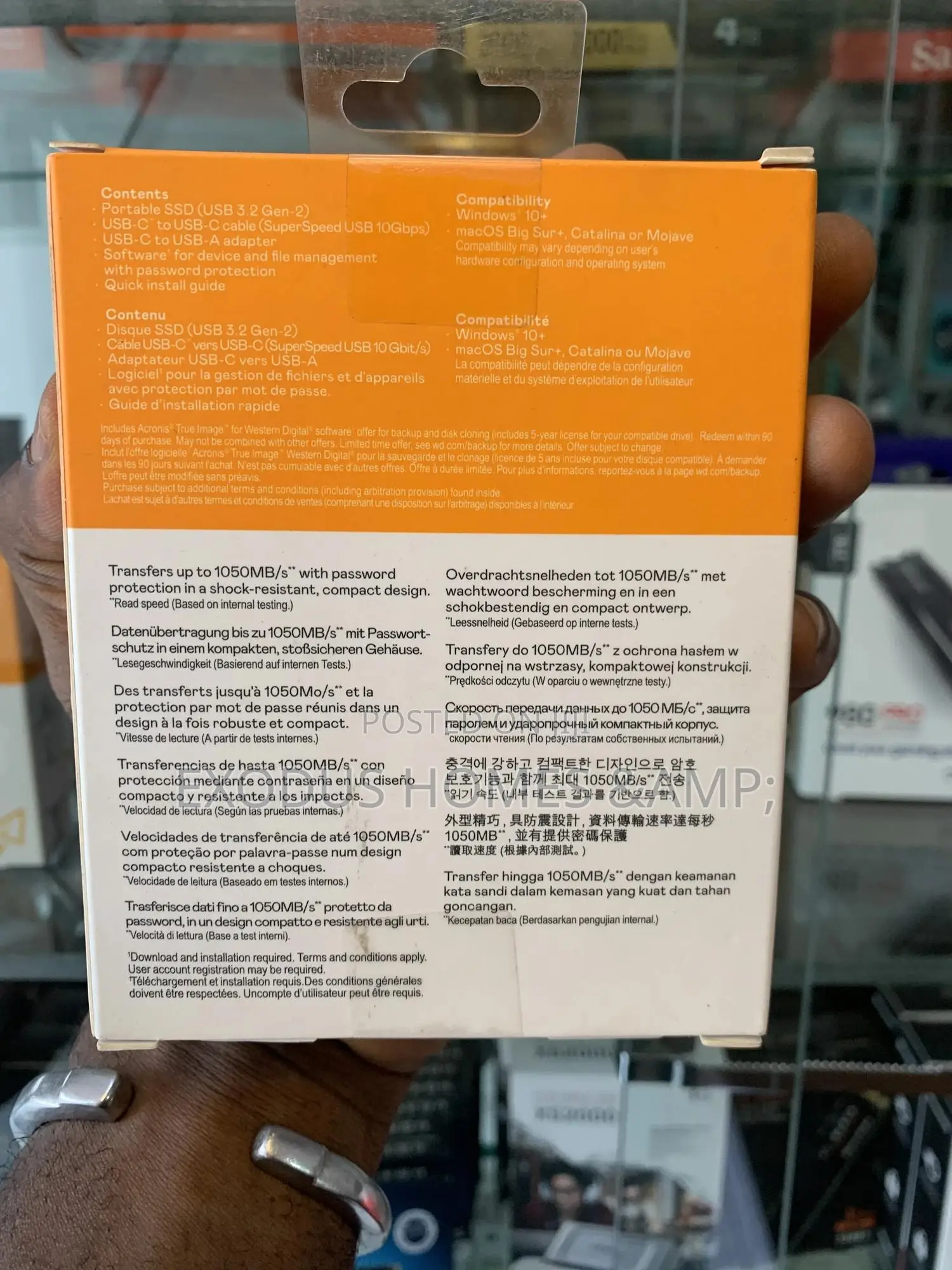 WD My Passport Portable SSD 2TB