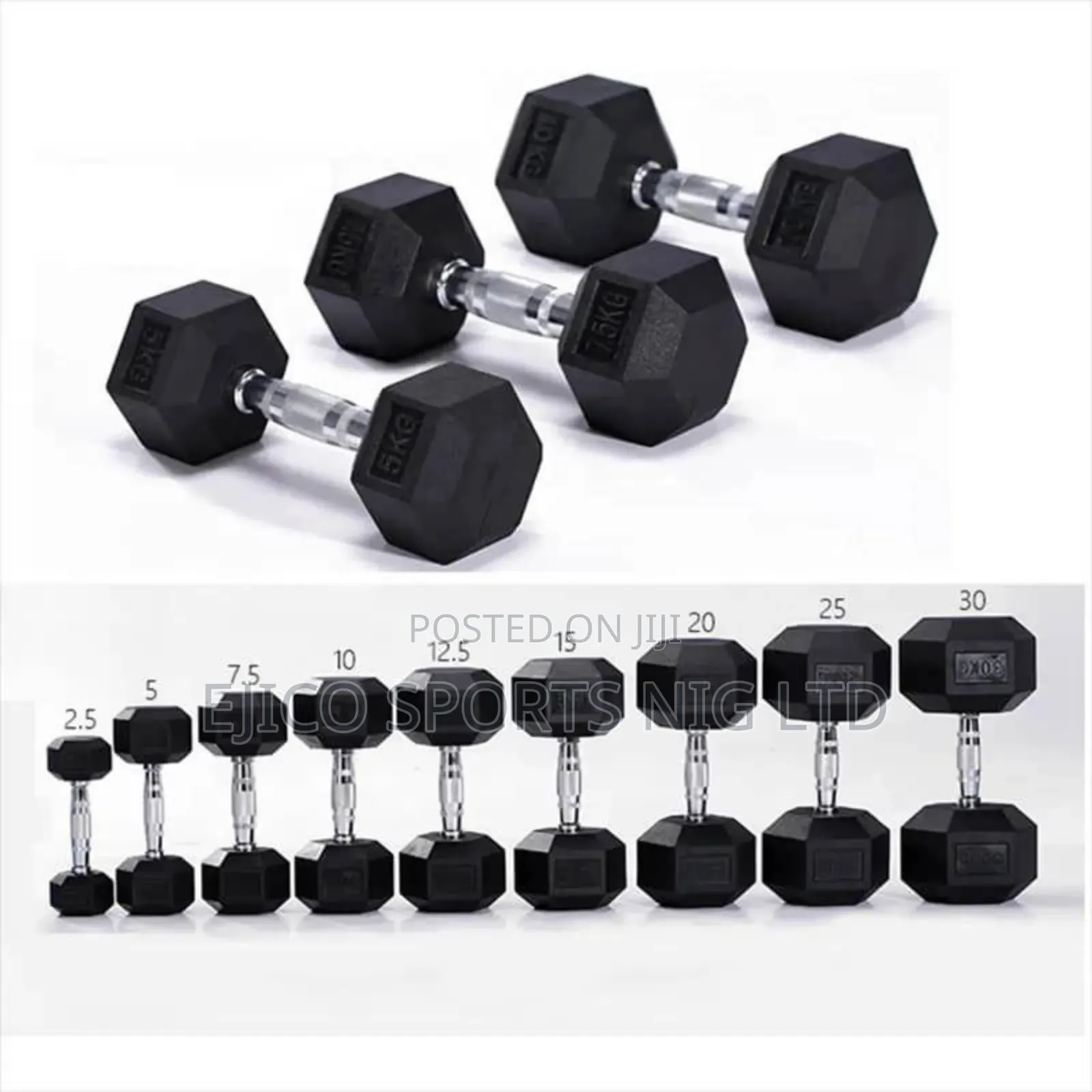 Budget Friendly Hex Dumbbell 3200 Per 1 Kg
