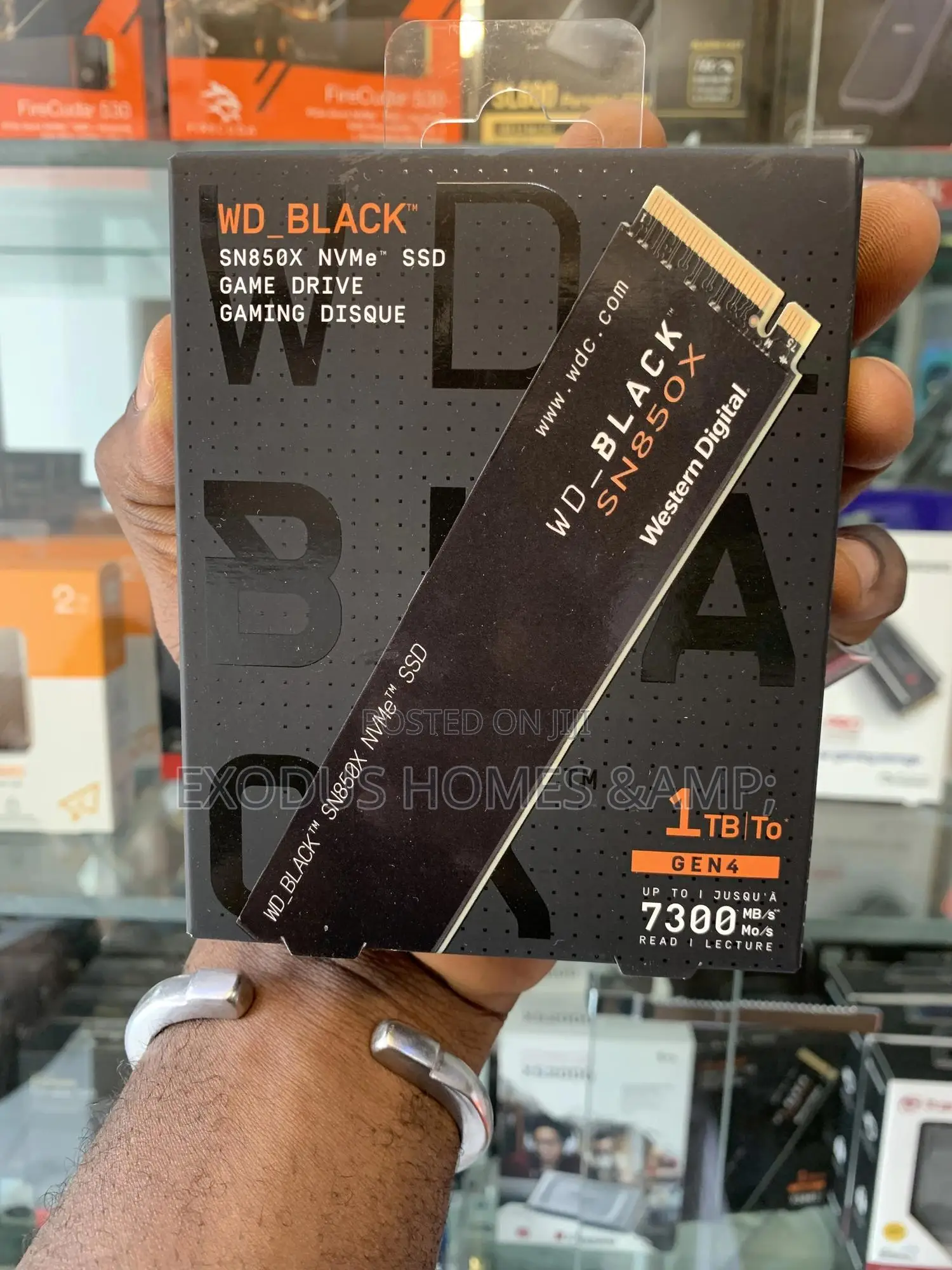 Wd Black Sn850 1tb Box