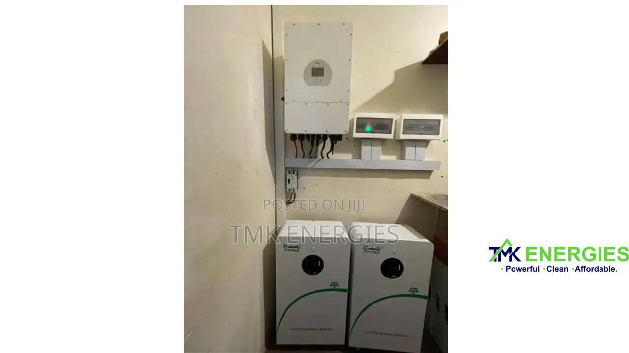 15kva Inverter Installation With 20kwh Battery And Panels