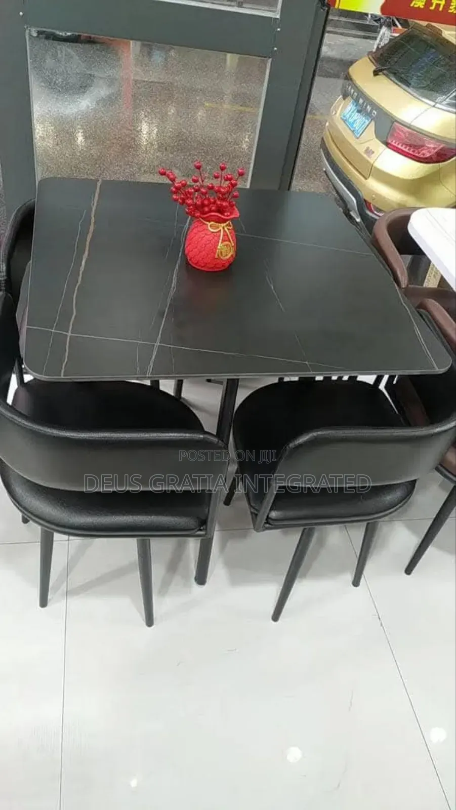Marble Dining Table Set For 4