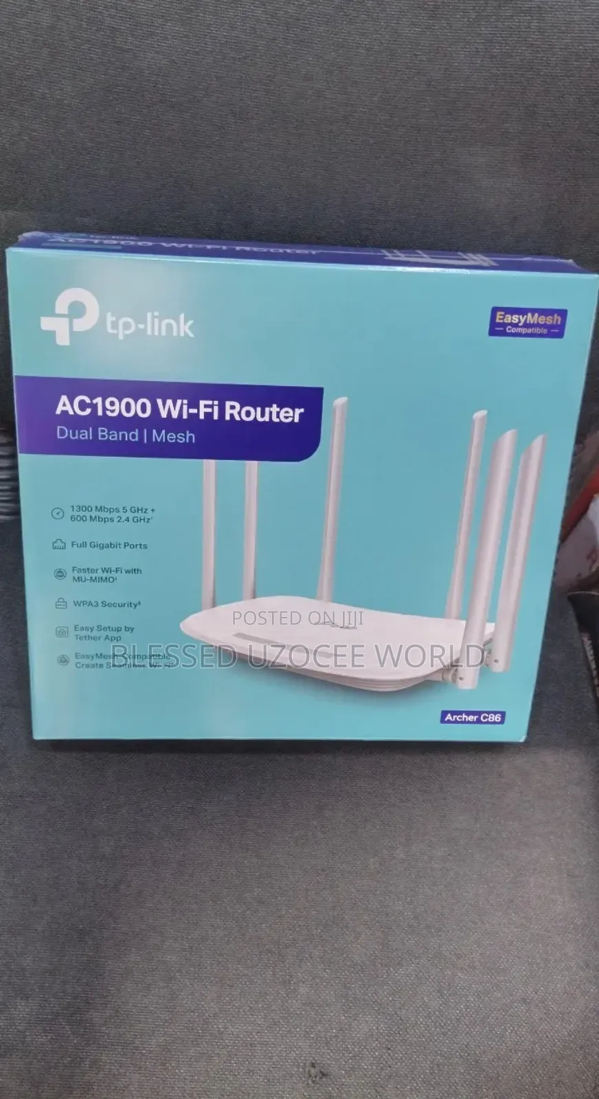 Tplink Archer C86 AC1900 Wifi Dual Band Mesh Router Easy Mes