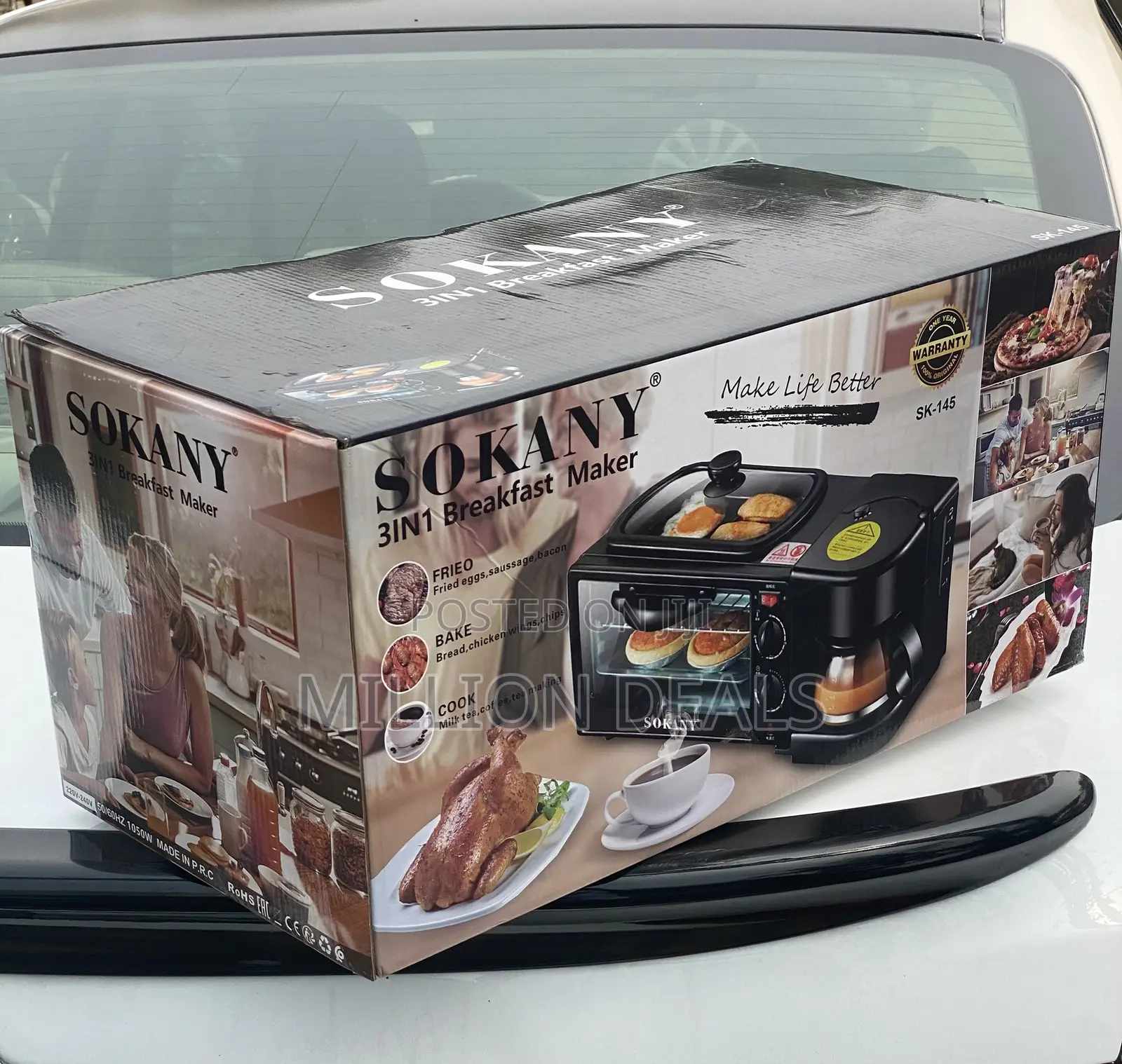 Portable 3in1 Breakfast Maker
