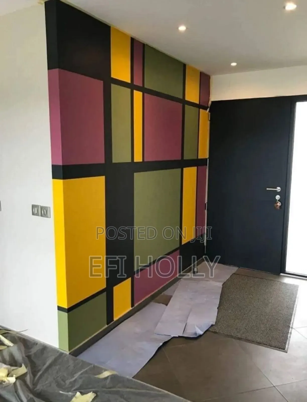 Professional House Painter and Paint Production