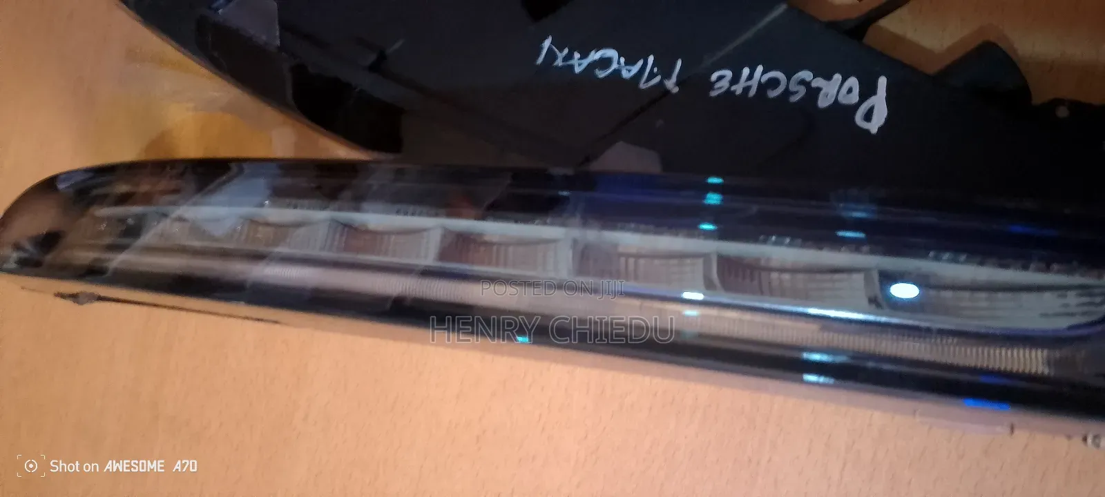 Front Bumper Pointer Porsche Macan 2013
