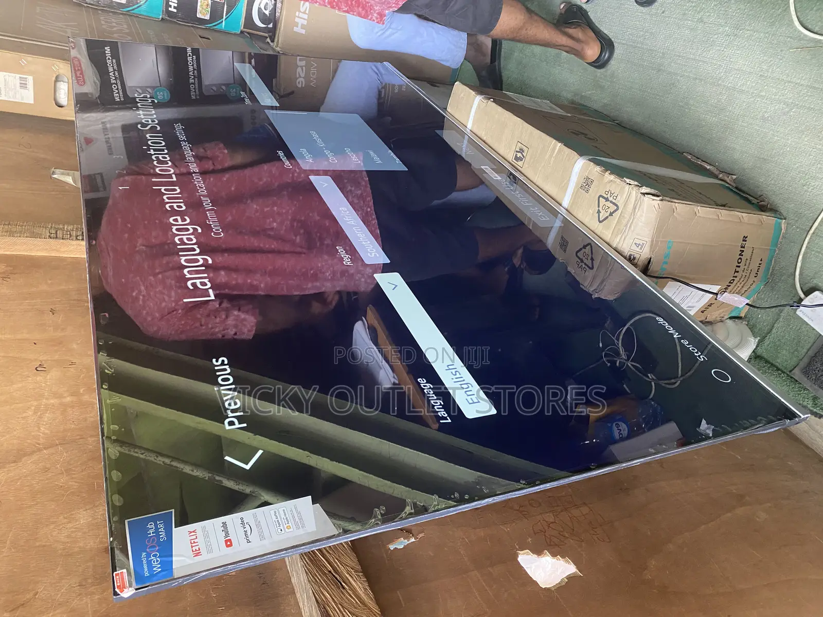 Lg 75” Webos Uhd Smart Tv